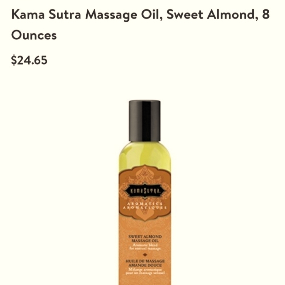 💥 SALE NEW KAMASUTRA 8FL OZ OIL
